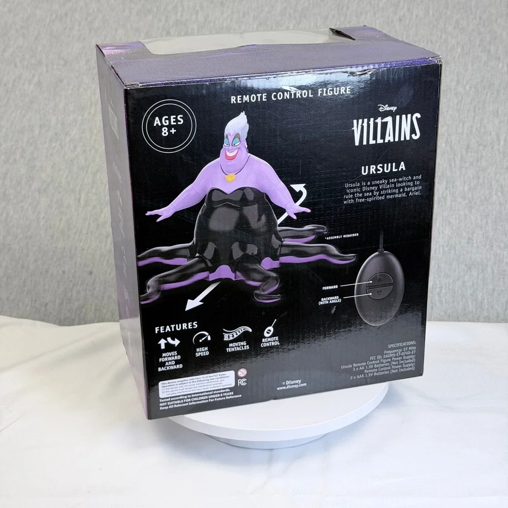 Disney Villains Ursula Remote Control Figure Moving Tentacles Toy ET-0833 New
